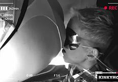 Kinky blowjob with cumshot in homemade couple scene.