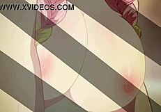 Mitsuri and Tanjiro Engage in Wild Titty Fuck and Kissing