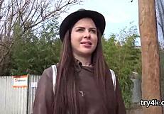 Lovable Nympho Sucks Penis in POV