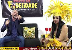 leaked intimate video of the carnival queen getting anal fucked and sucking cock