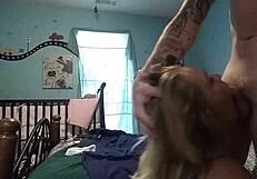 Watch Milf Squirt on Boyfriend's Big Cock!