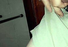 Vietnamese Solo Performer Engages In Intimate Cumshot Act