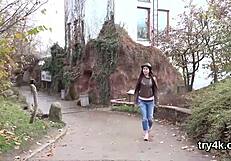 Lovable Nympho Sucks Penis in POV