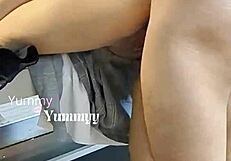 young latina bent over doggystyle fucking