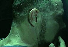 Unexpected encounter at the glory hole with family members.