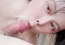Lick balls and suck dick for intense facial cumshot!