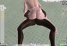 Intense Footjob Leads to Anal Assfucking and Cumshot!