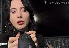 Transgender german sissy ASMR Lou Nesbit Lia Louise in female domination video