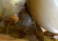 Hot Blonde In Las Vegas Does First Casting With Oral, Anal, And Fucking In Bondage