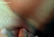 redhead wife cums from finger play