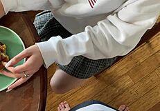 Cum in burger for californiababe