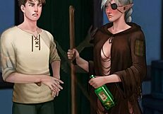 Amateur teen milf takes big dick in anal assfucking