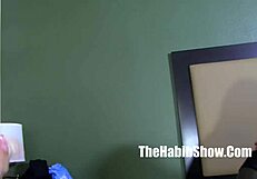 BBW Ms Giggles Screams As Lil Asian Fucks Her!