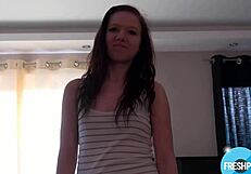 Newbie Nervous on First Casting Handjob