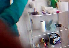 Sahorimoon and feikes fucking hard in bathroom!