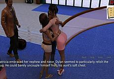 Blonde mom and stepmom get into some wicked fun
