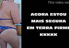 lisa aranha sensualizes and almost falls