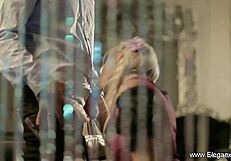 Blonde Fellucia delivers the finest blowjob ever