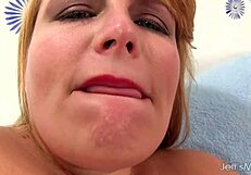 Fat Tiffany Star BBW Toys Pussy with Plugged Hole