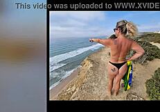 lisa aranha sensualizes and almost falls