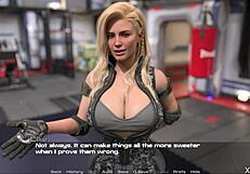 Pretty blonde steps up to it in Salvation 10