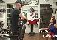 Fucking the Basque slut hard in the ass.