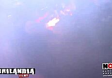 i'm watching a twisted fairy tale with little red and naughty dwarfs at a party