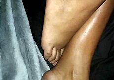 Ebony mature gets licked and fucked doggystyle cowgirl with big cock and ass in rough interracial