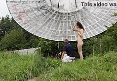 public nude shoot by old radar