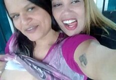 Paty and Fada Mel Seek Big Dick for Pussy and Ass in Reality Fetish