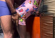 Why does this ebony horny aunty keep tempting me every day?