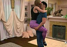 Dusklightmanor Anime Scene With Hot Cartoon Cock And Pussy Action In Episode 103