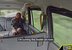 the redhead girl with massive tits riding horny