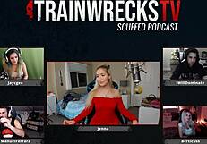 trainwrecks scuffed webcam orgy with scarlet joycgee bertycuss jenna part 5 of 5