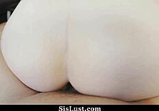 My cute little stepsister needs some loving with monster cock