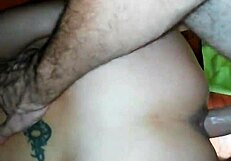 Sex on Valentine's Day with pussy play