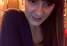 we found this weird shemale doll with a big penis and vagina, filling it up with shiny massage oil for glamour fun