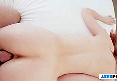 Jay dominates with fierce POV action on fiery redhead