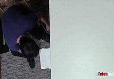 Black Cop Roleplays Rough Doggystyle With Young Thief