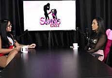 A experiência dela com anal em um gang bang e uma situação na praia - karen bessa sheer red