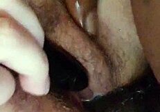 Chubby BBW woman engages in direct fat body play.