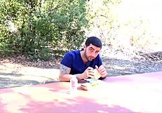 straight guy tempted by money for ass fucking pov