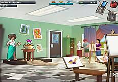 Headmistress Receives Erotic Blowjob Picture