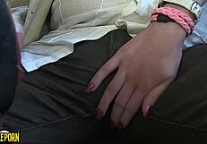 Skinny Blonde Milf Craves Anal Penetration And Cock Sucking.