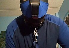 i masturbate with my chastity cage in gay solo session