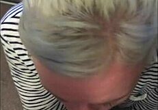 amateur ex-girlfriend takes facial cumshots from monster cock in homemade blowjob scene