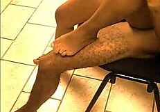 Latina Brunette Sucks Thick Cock