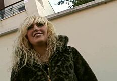 Hey, check out this spanish blonde riding passionately in the casting interview