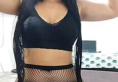 Horny Latina Seduces With Passionate Moves Until Powerful Orgasm