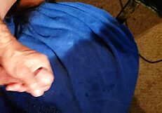 Amateur gay solo boy strokes his monster cock until he cums close up.